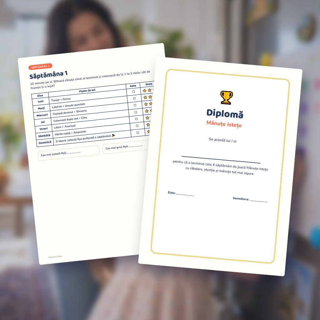 Planul de 4 săptămâni și diploma